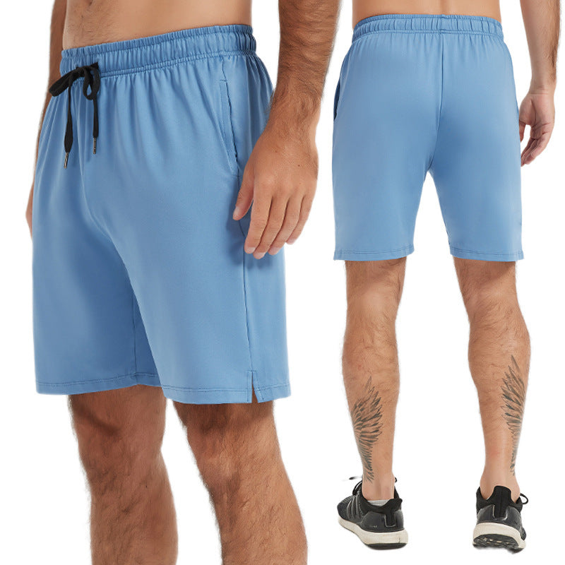 Summer High Elastic Quick-drying Fitness Shorts