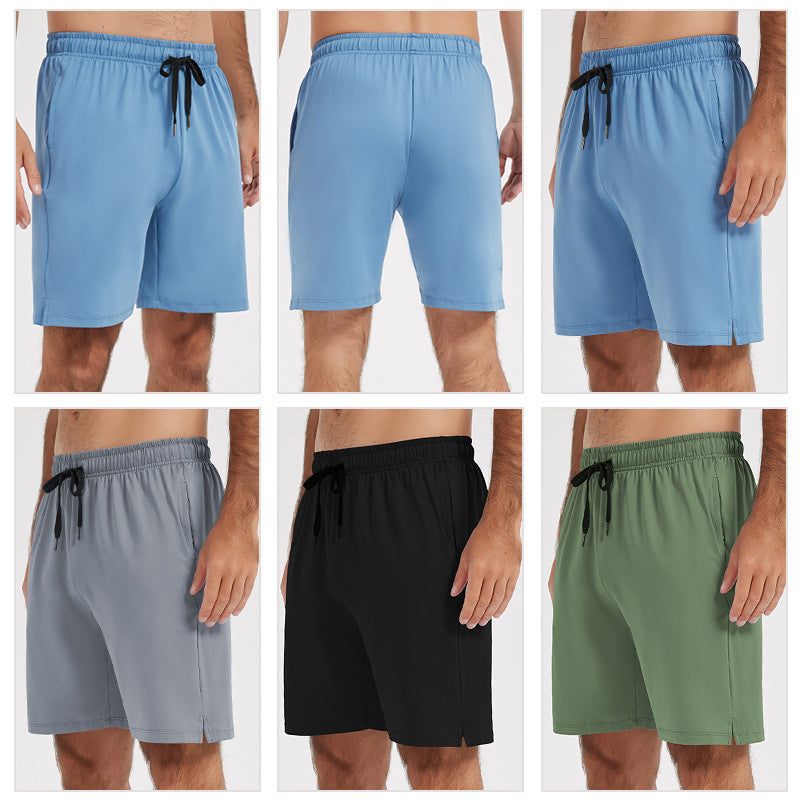 Summer High Elastic Quick-drying Fitness Shorts