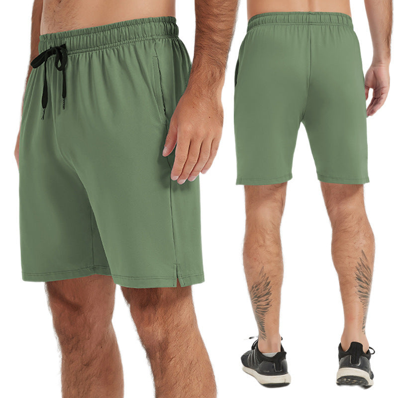 Summer High Elastic Quick-drying Fitness Shorts