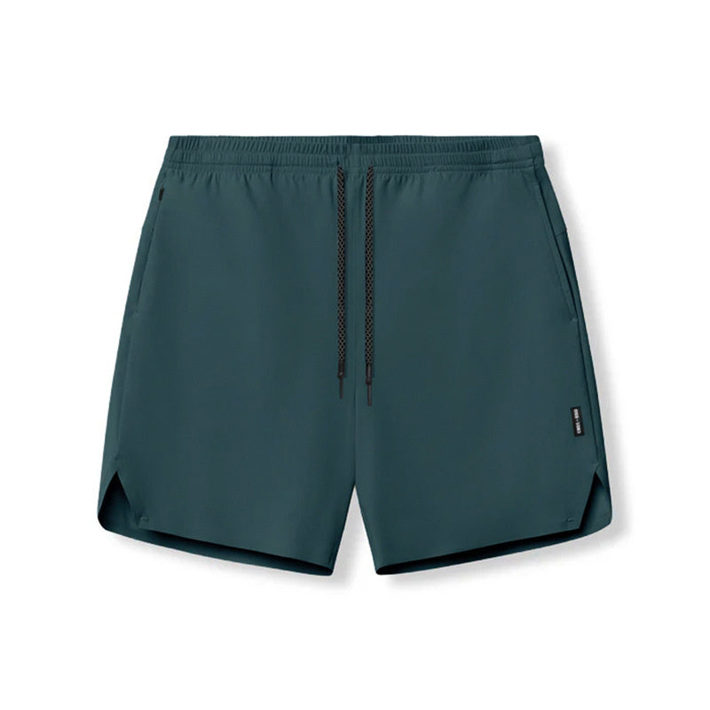 Men's Seamless Sports High-grade Multi-bag Quick-drying Knee Length Pants