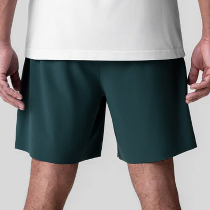 Men's Seamless Sports High-grade Multi-bag Quick-drying Knee Length Pants